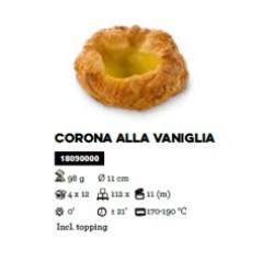 Corona alla vaniglia Mediterranea Surgelati Teramo Abruzzo